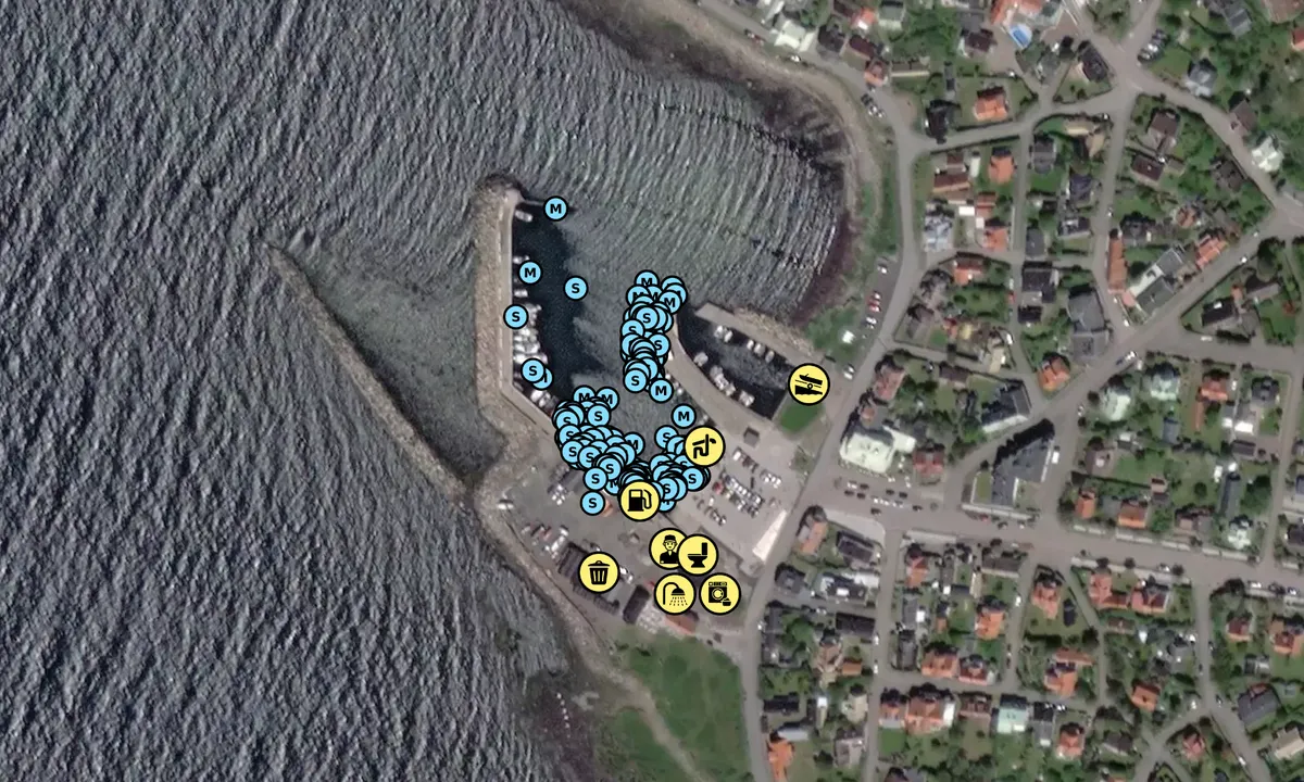 Satelite image of Mölle - Höganäs