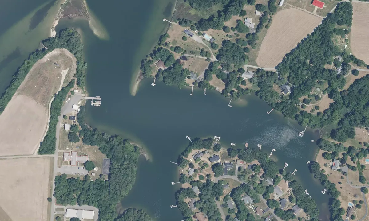 Satelite image of Molls Cove
