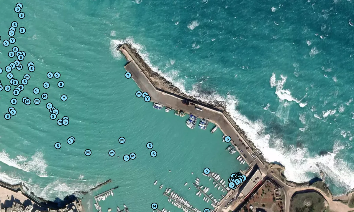 Satelite image of Molo S. Nicola