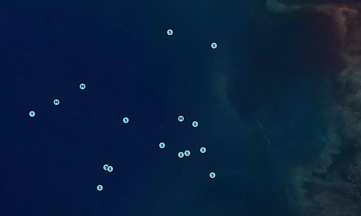 Satelite image of Momi Bay