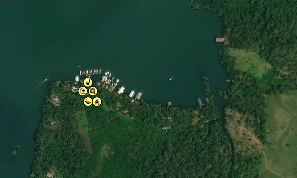 Flyfoto av Monkey Bay Marina