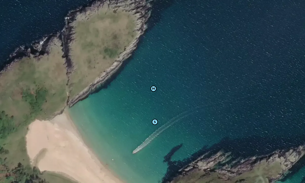 Satelite image of Monk’s Bay