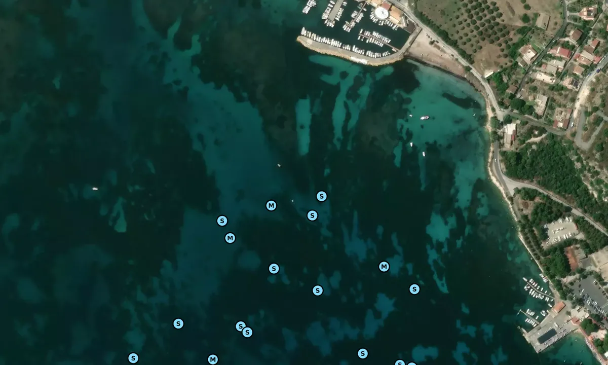 Satelite image of Monte Pergola