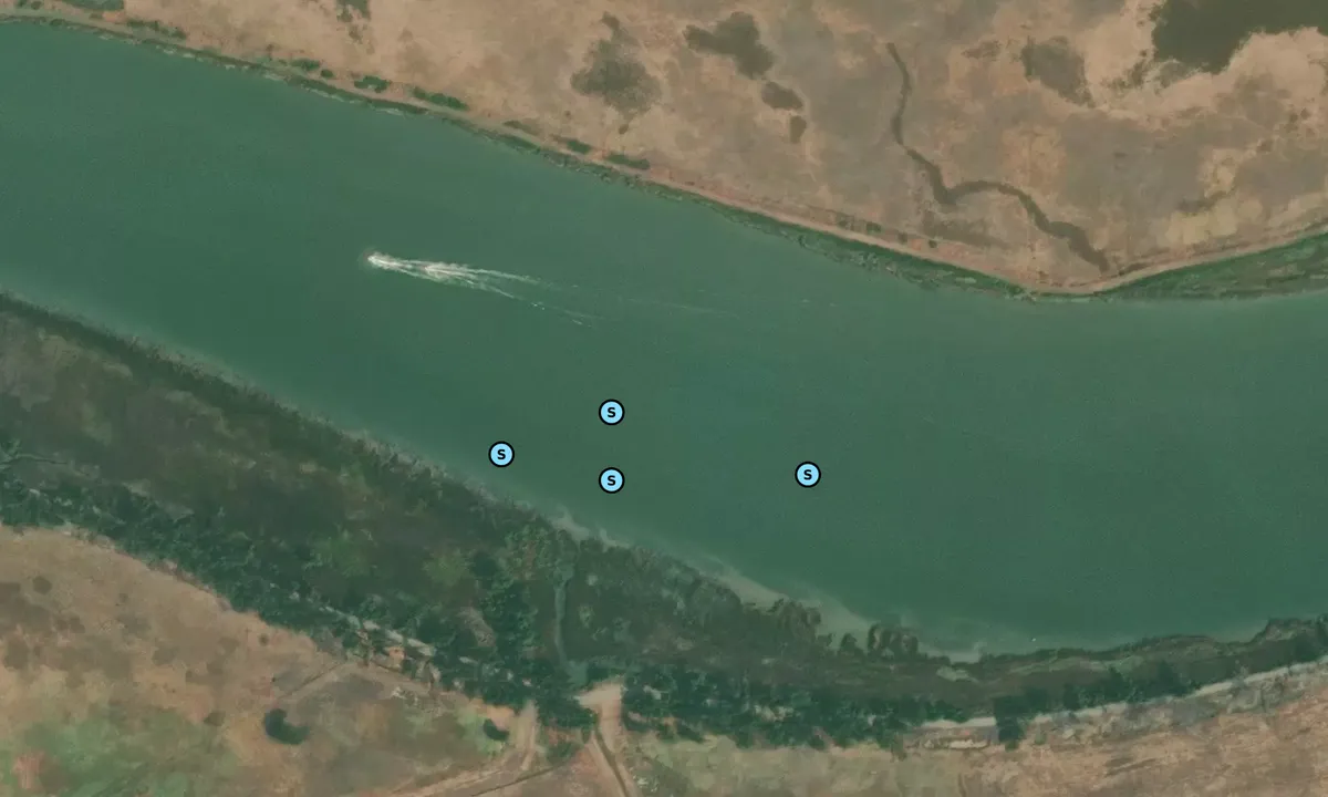 Satelite image of Montezuma Slough
