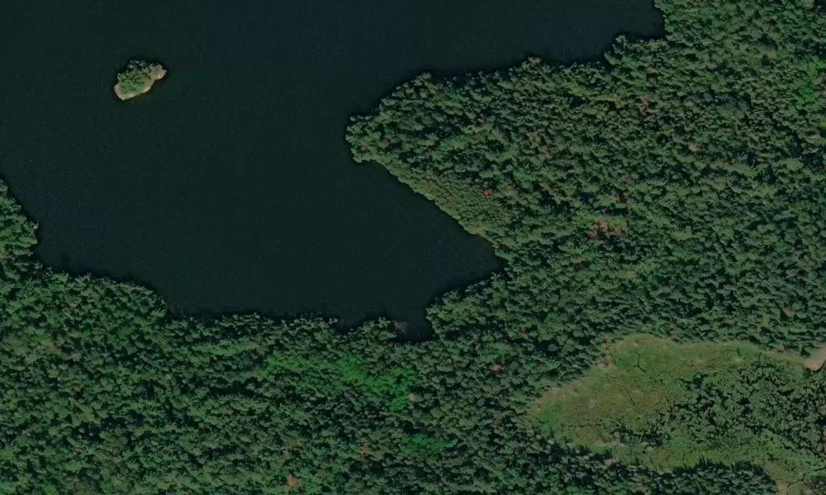 Satelite image of Moore Bay