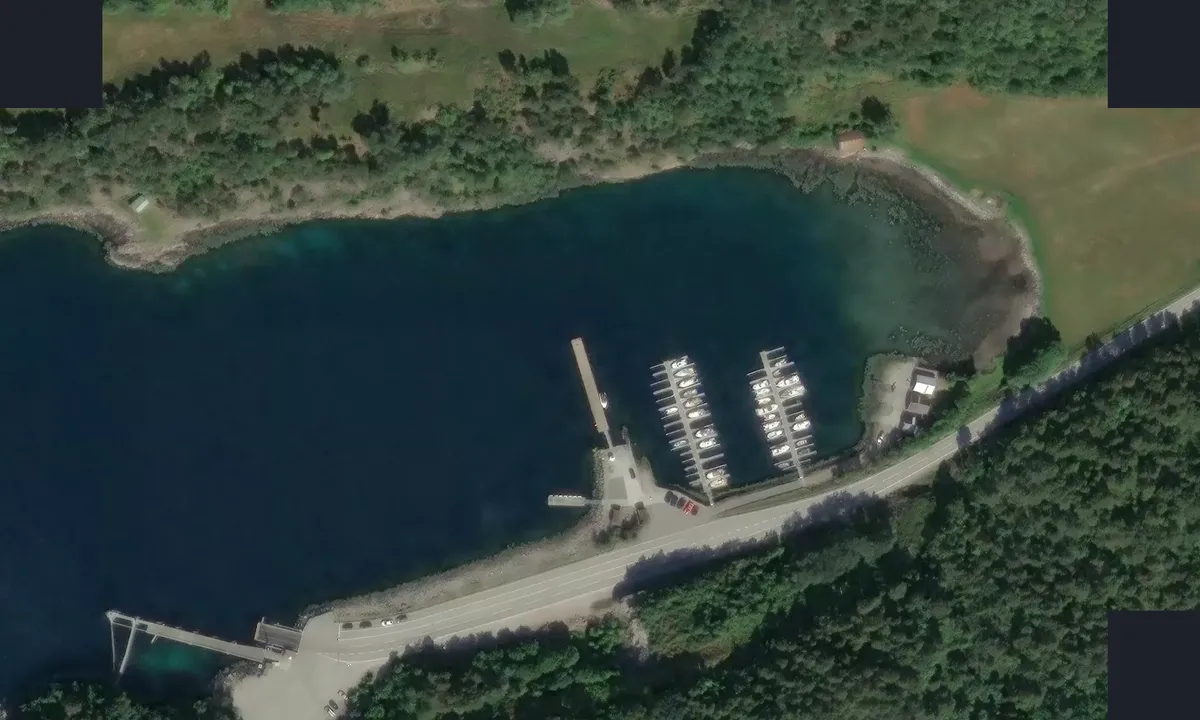 Satelite image of Mordalsvågen