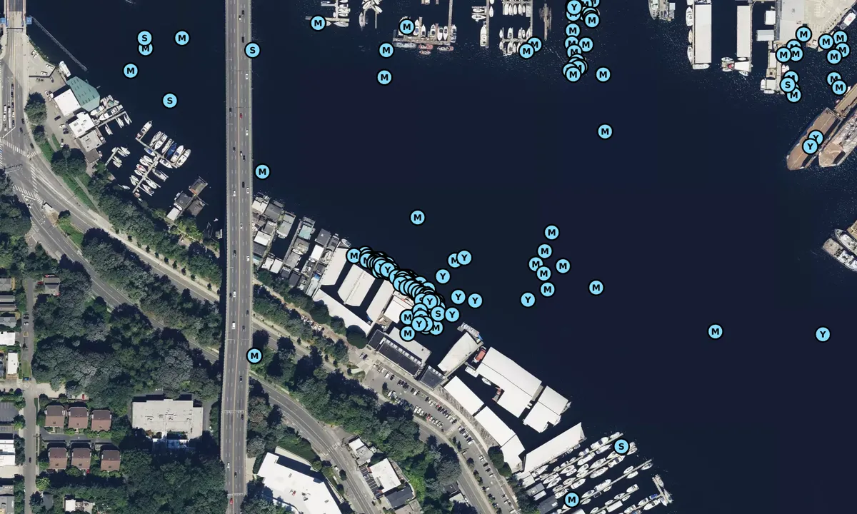 Satelite image of Morrison's Northstar Marine
