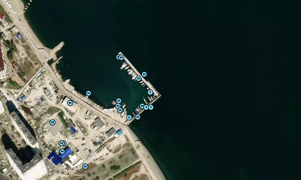 Satelite image of Morskoy Klub