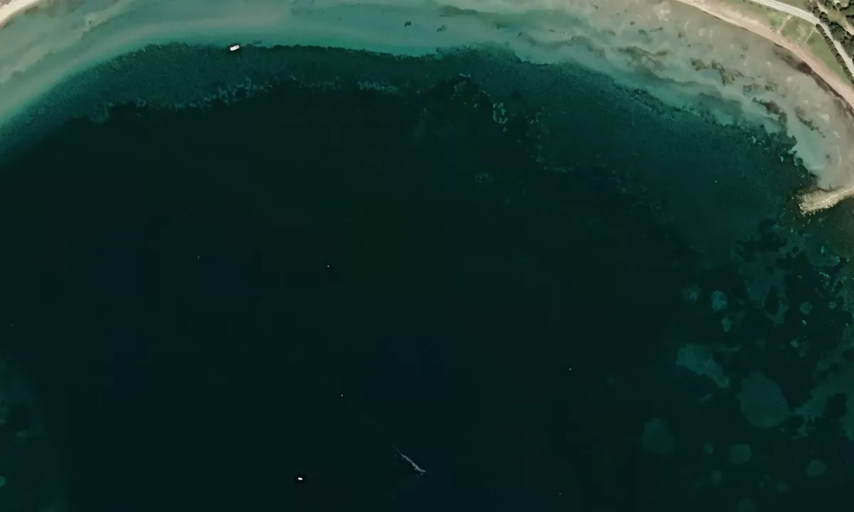 Flyfoto av Morto Bay