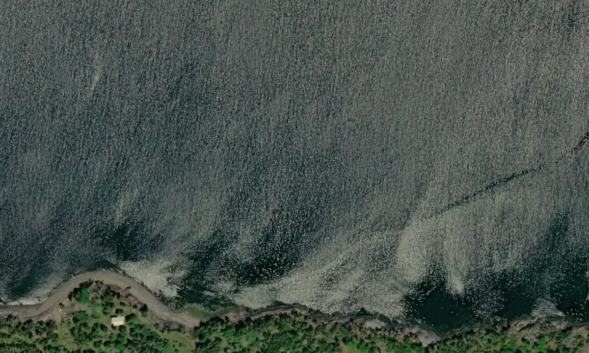 Satelite image of Mosher Island North