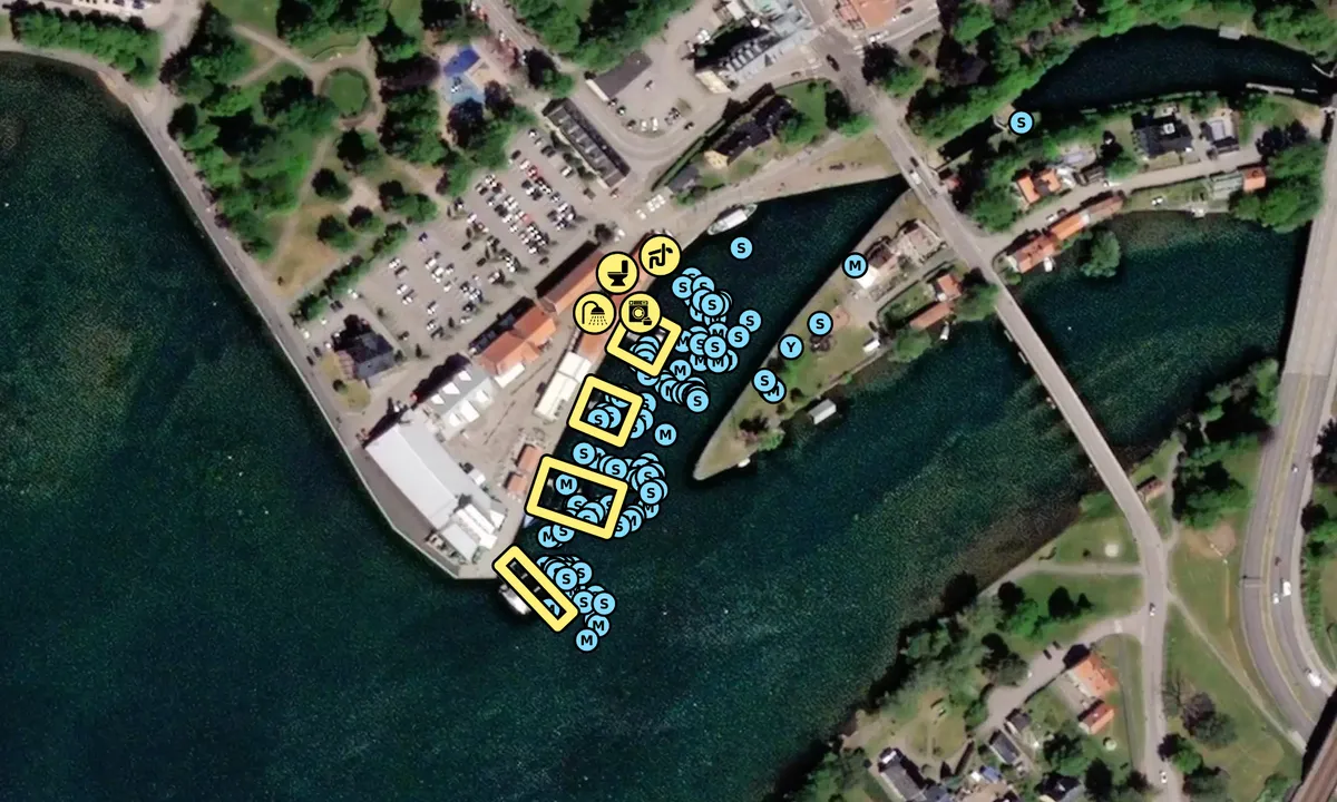 Satelite image of Motala