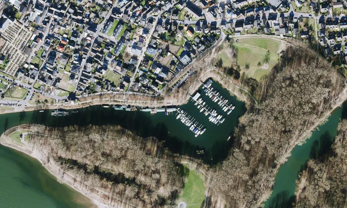 Flyfoto av Motor Yacht Club Mondorf