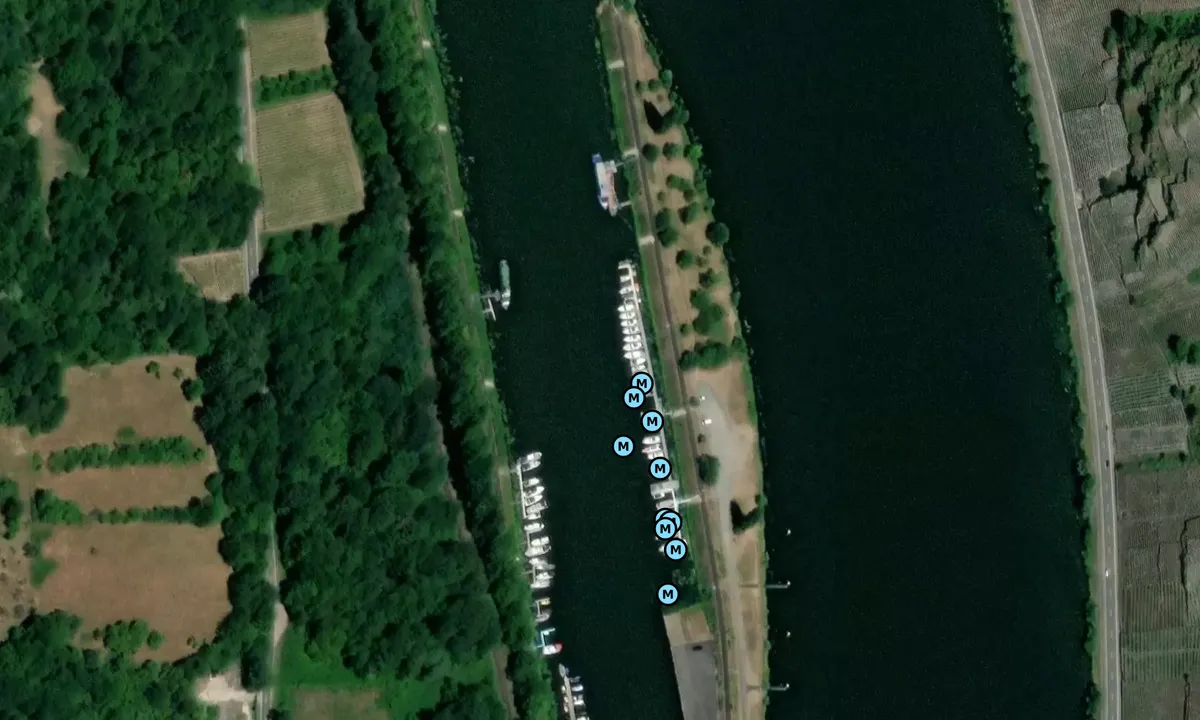 Satelite image of Motoryachtclub Traben-Trarbach