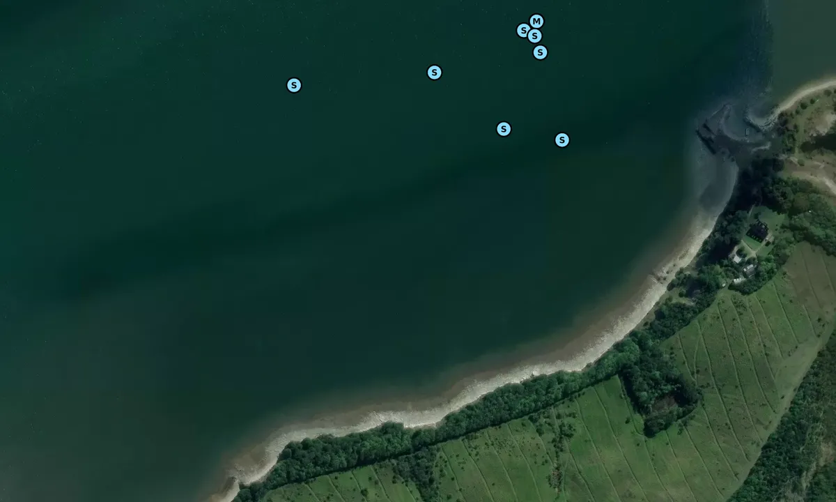 Satelite image of Motu Matakohe North