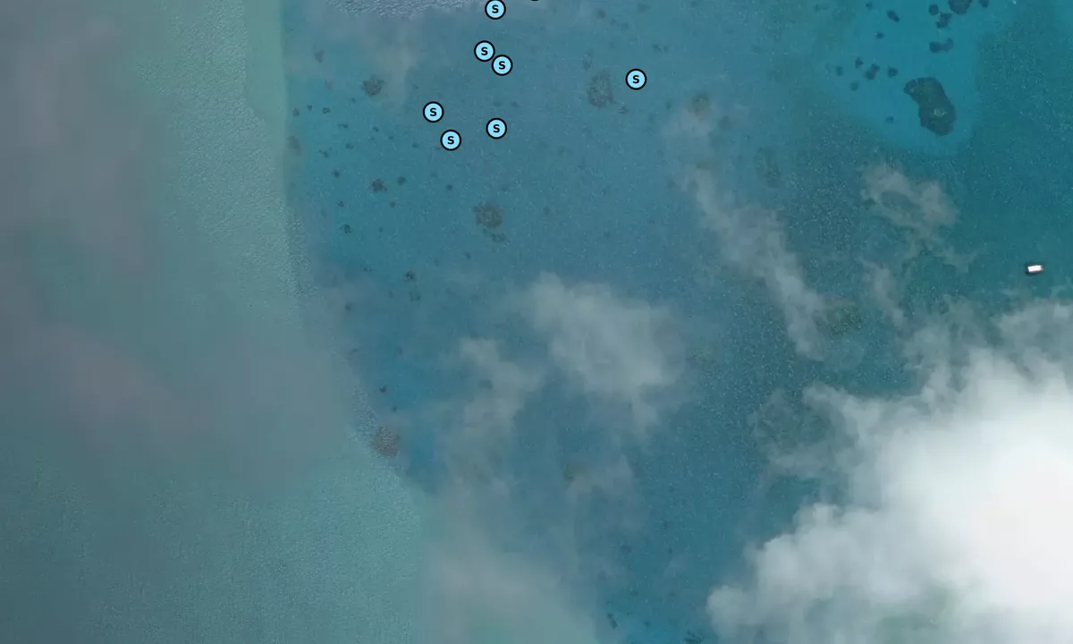 Satelite image of Motu Toopua 1