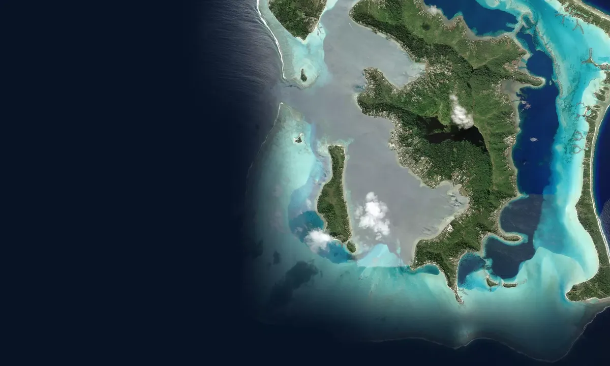 Flyfoto av Motu Toopua - North (Moorings)