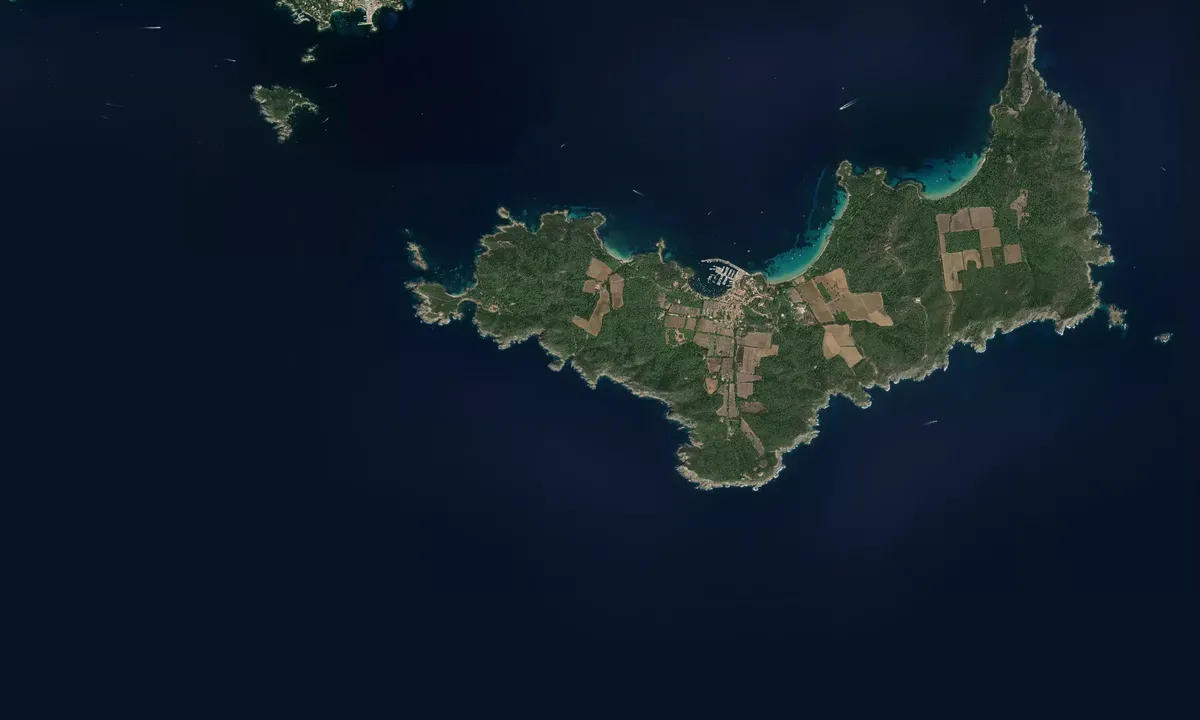 Flyfoto av Mouillage de la pointe du Tamaris