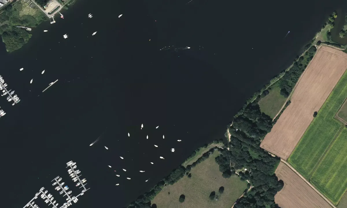 Flyfoto av Mouillage près du port d’Arzal