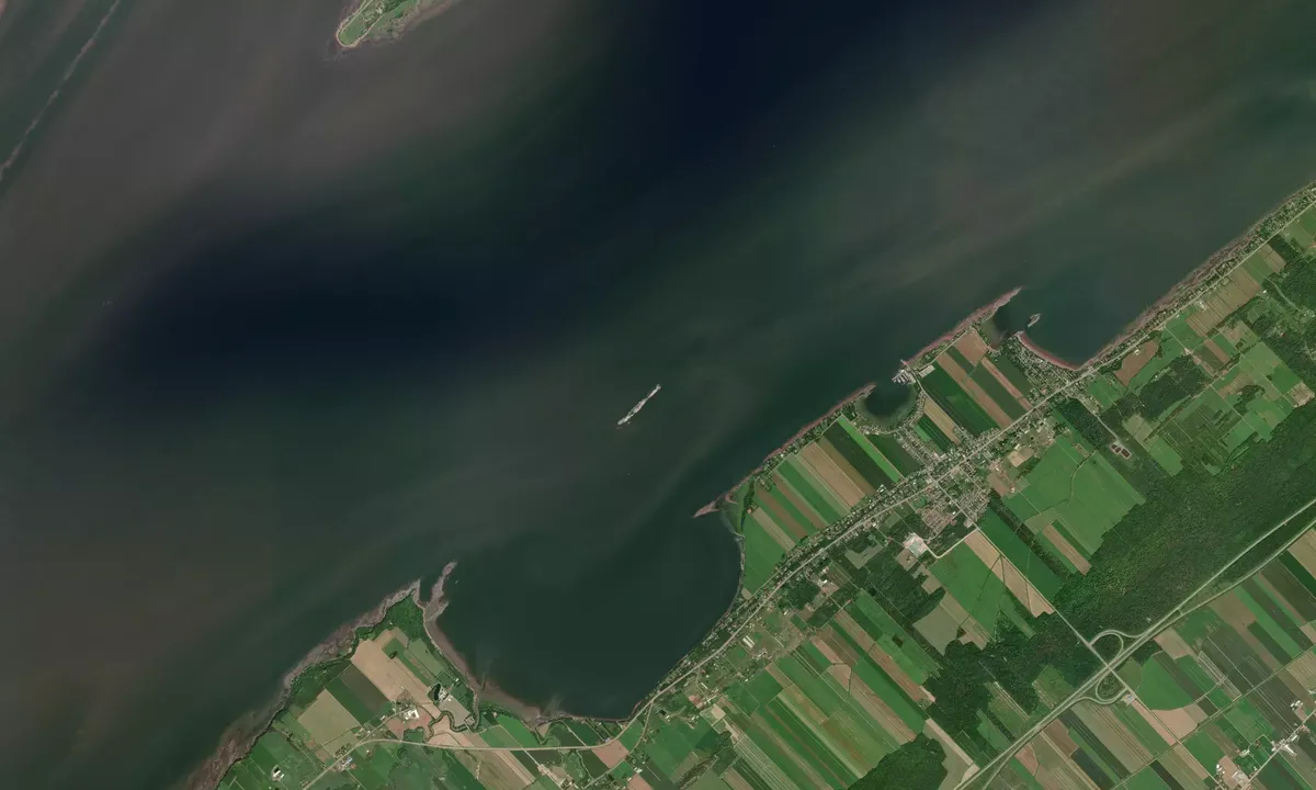 Flyfoto av Mouillage Rocher de Bellechasse