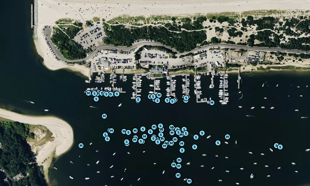 Satelite image of Mount Sinai Yacht Club and Marina