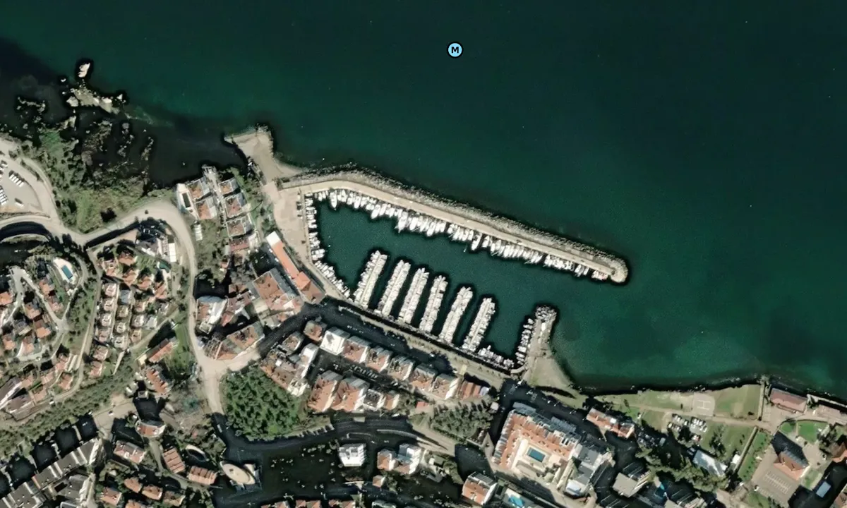Satelite image of Mudanya Marina
