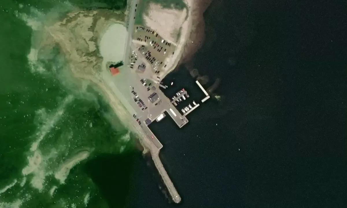 Satelite image of Munalaiu sadam