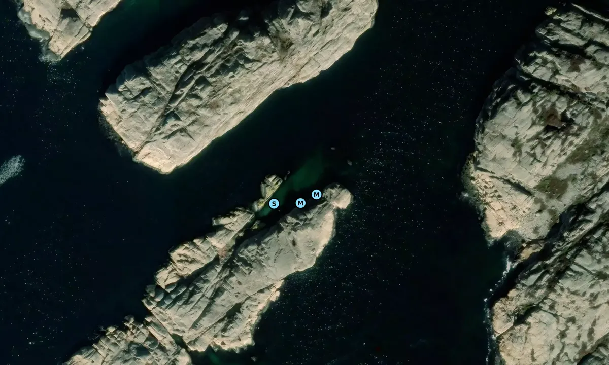 Satelite image of Munkholmen