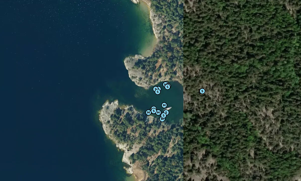 Satelite image of Munkholmen - Ingarö