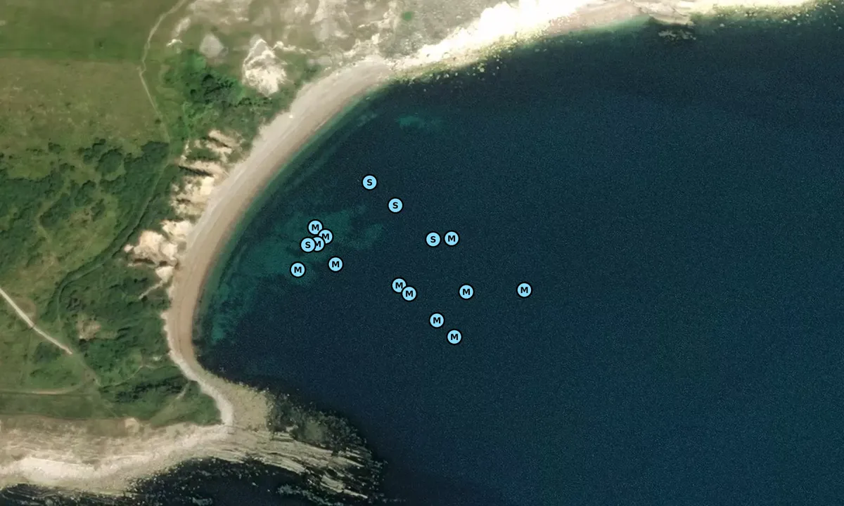 Flyfoto av Mupe Bay