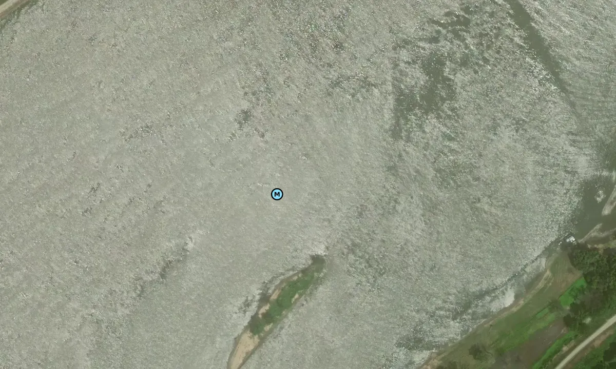 Satelite image of Muscatine