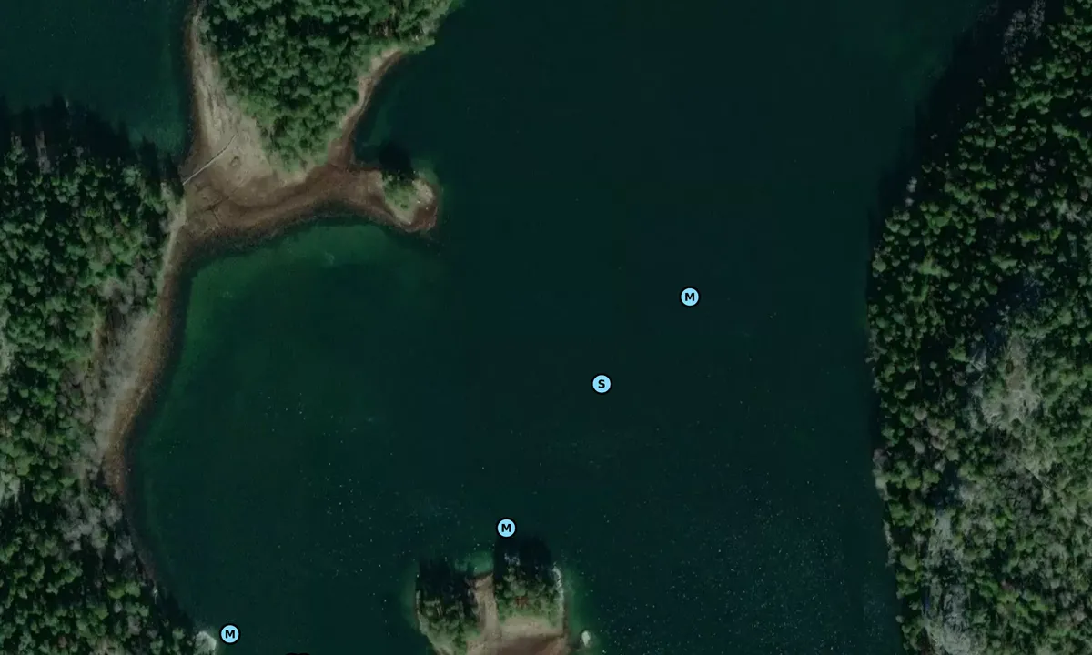 Satelite image of Muskö - Tallholmen