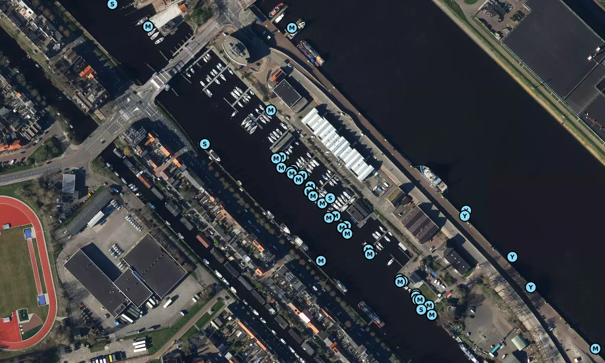 Satelite image of MWV Haven Den Helder