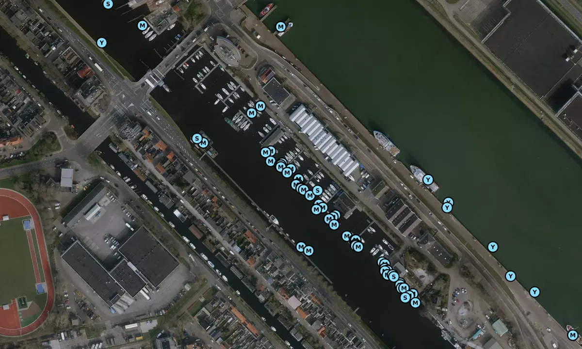 Satelite image of MWV Haven Den Helder