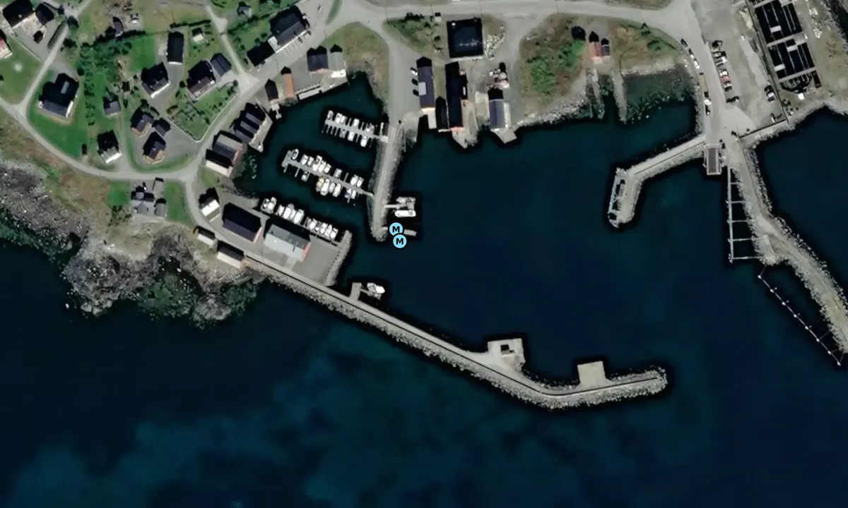 Satelite image of Myklebust Småbåthavn