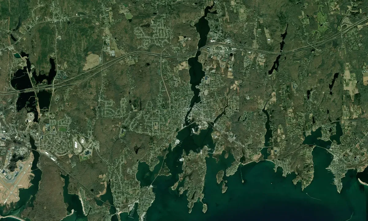 Flyfoto av Mystic Downtown Marina - Stonington