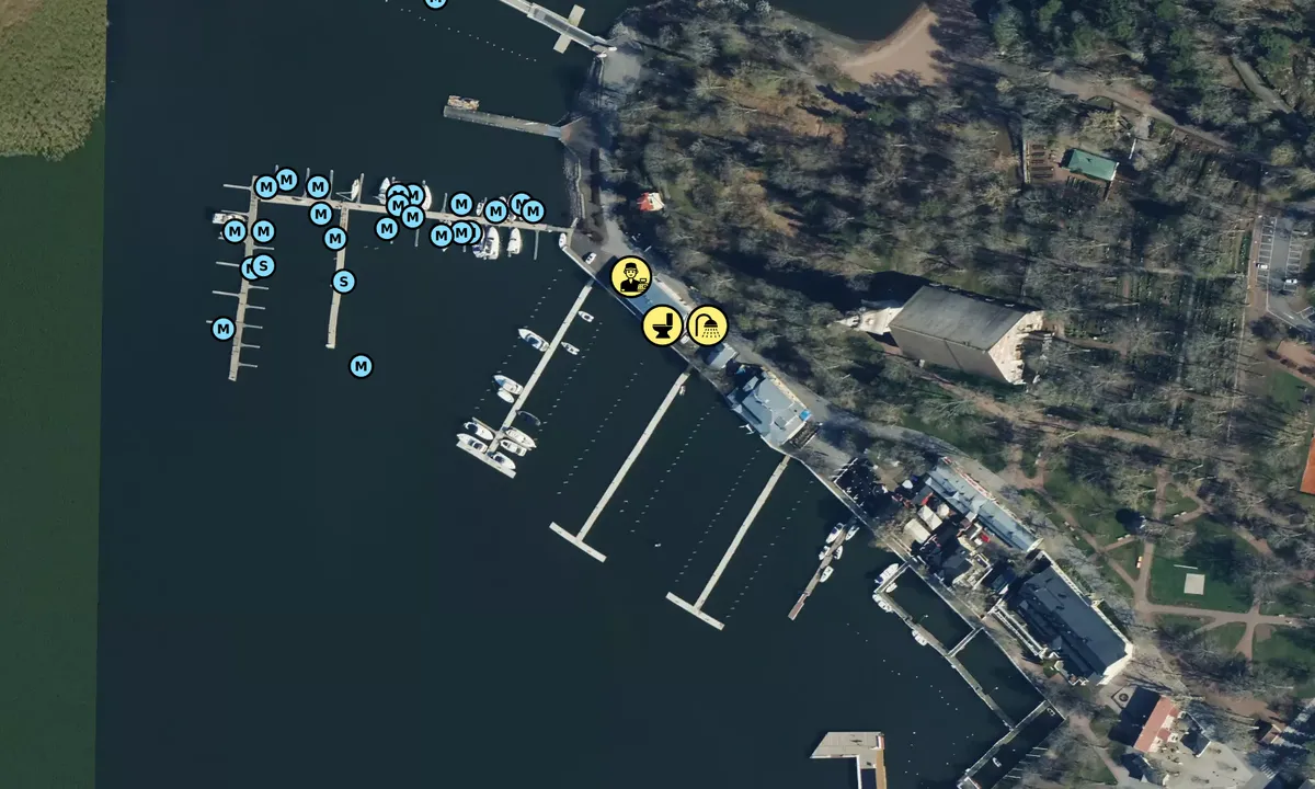 Satelite image of Naantali Guest Harbour