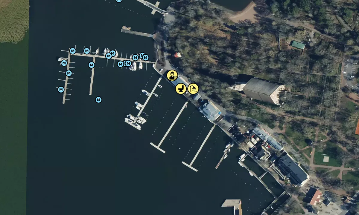 Satelite image of Naantali Guest Harbour