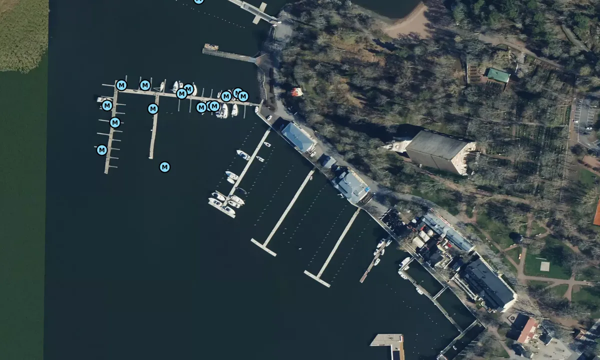 Satelite image of Naantali Guest Harbour