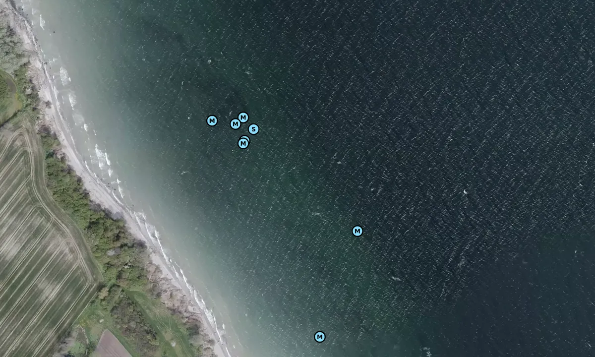 Satelite image of Næbbet - Ærø bouy