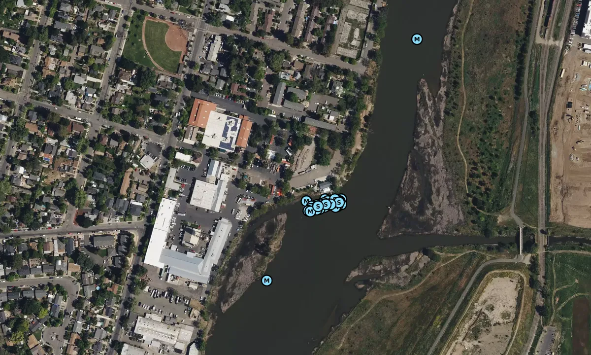 Satelite image of Napa Valley Yacht Club