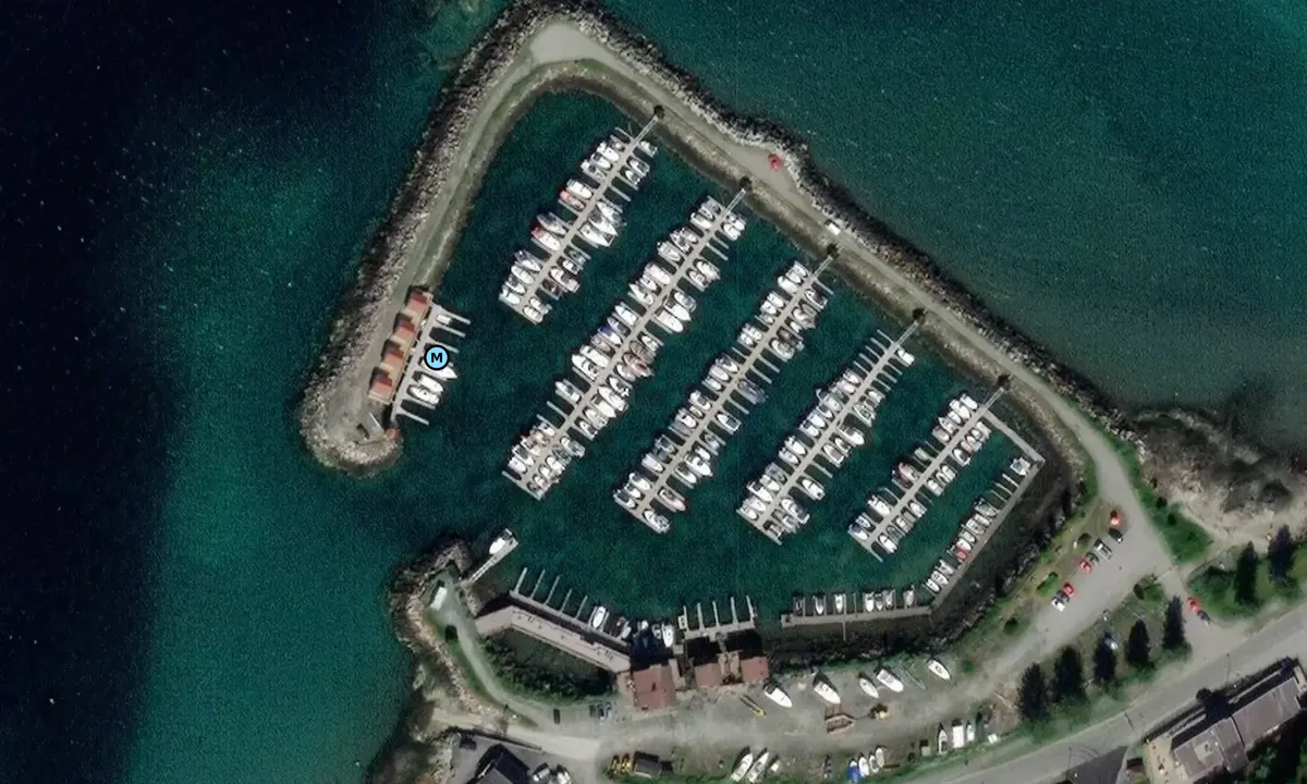 Satelite image of Narvik