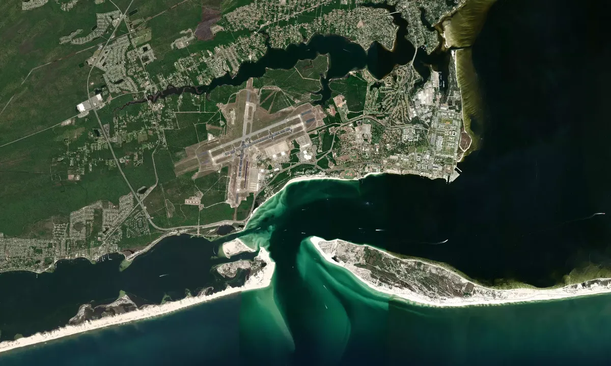 Flyfoto av NAS Pensacola