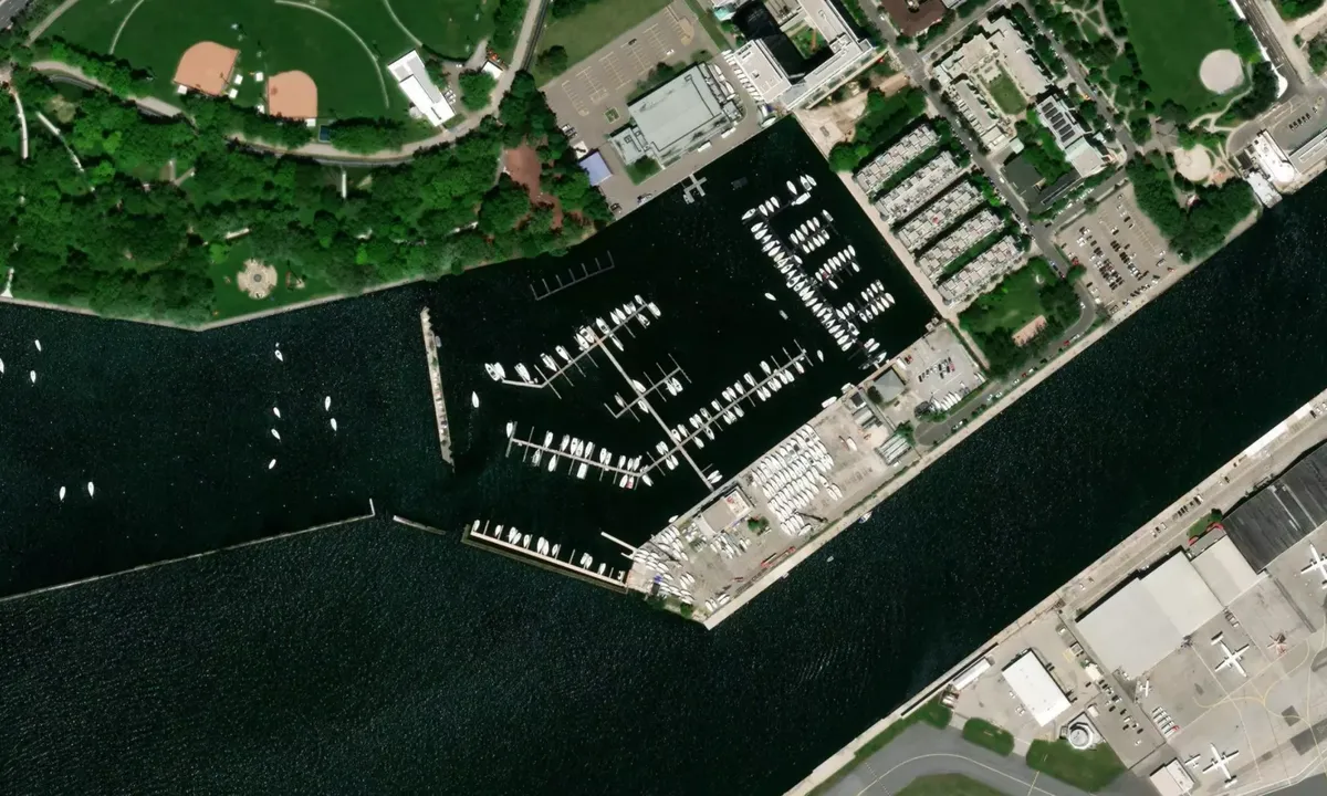 Flyfoto av National Yacht Club