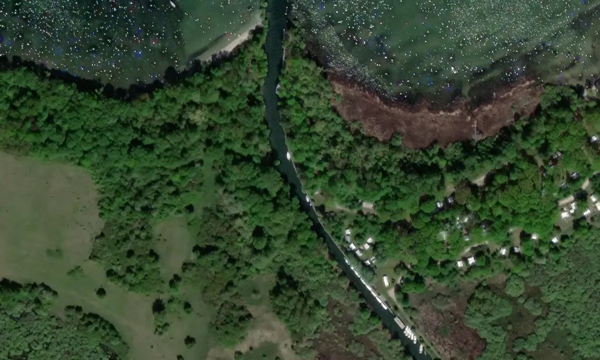 Satelite image of Naturcamping Bolter Kanal