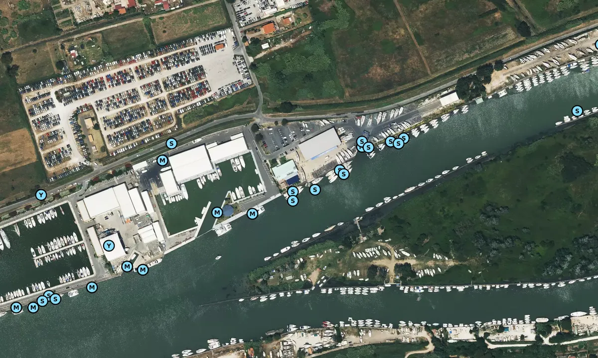Satelite image of Nautilus Marina