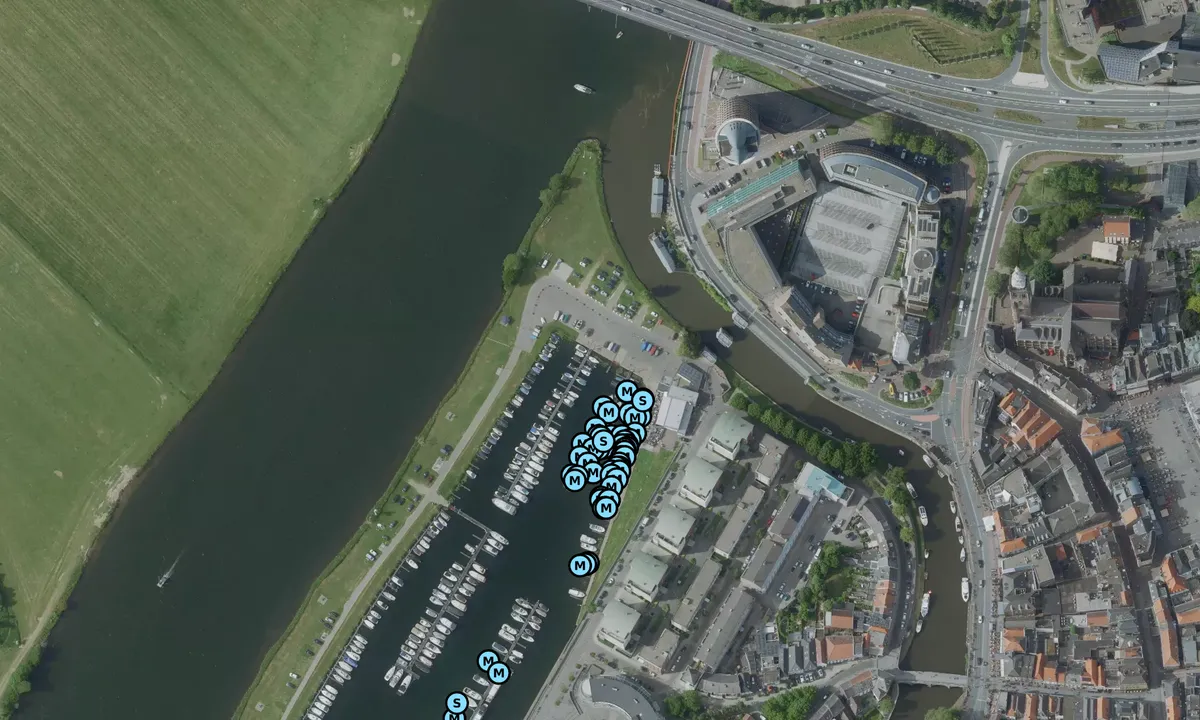 Satelite image of Nautilus Marina - Roermond