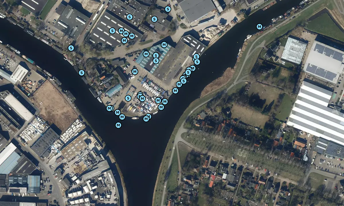 Satelite image of Nautish centrun Nicolaas Witsen