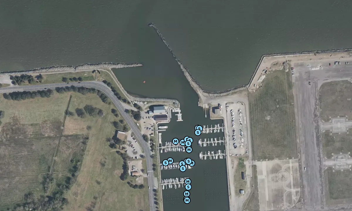 Satelite image of Naval Station Sailing Center & Marina, MWR