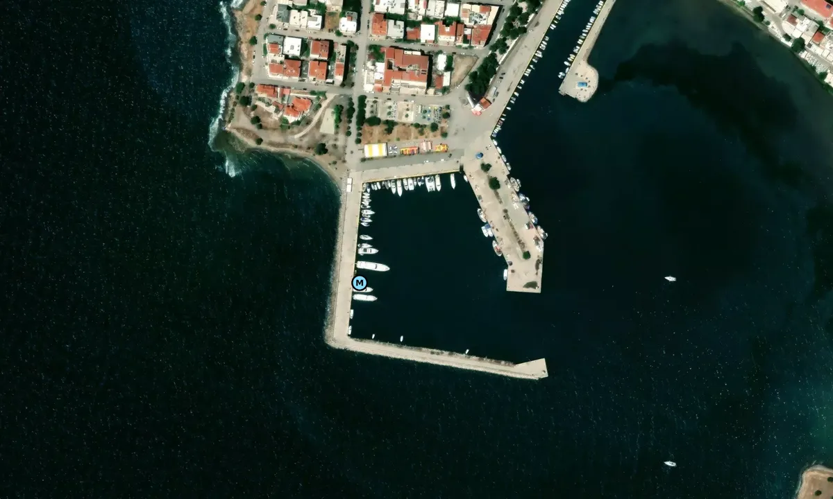 Satelite image of Nea artaki