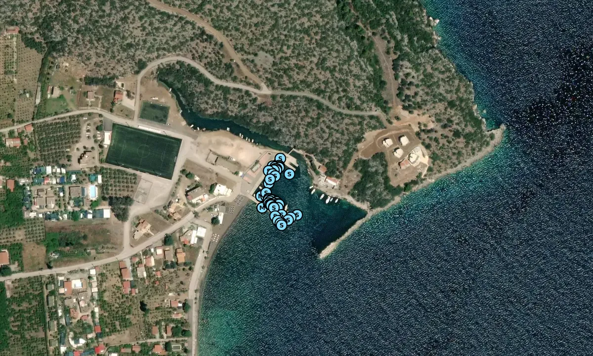 Satelite image of Nea Epivadros